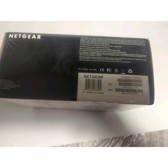 Netgear Powerline AV+ 200 Adapter Kit XAV2501 New Sealed Box - Picture 2 of 5